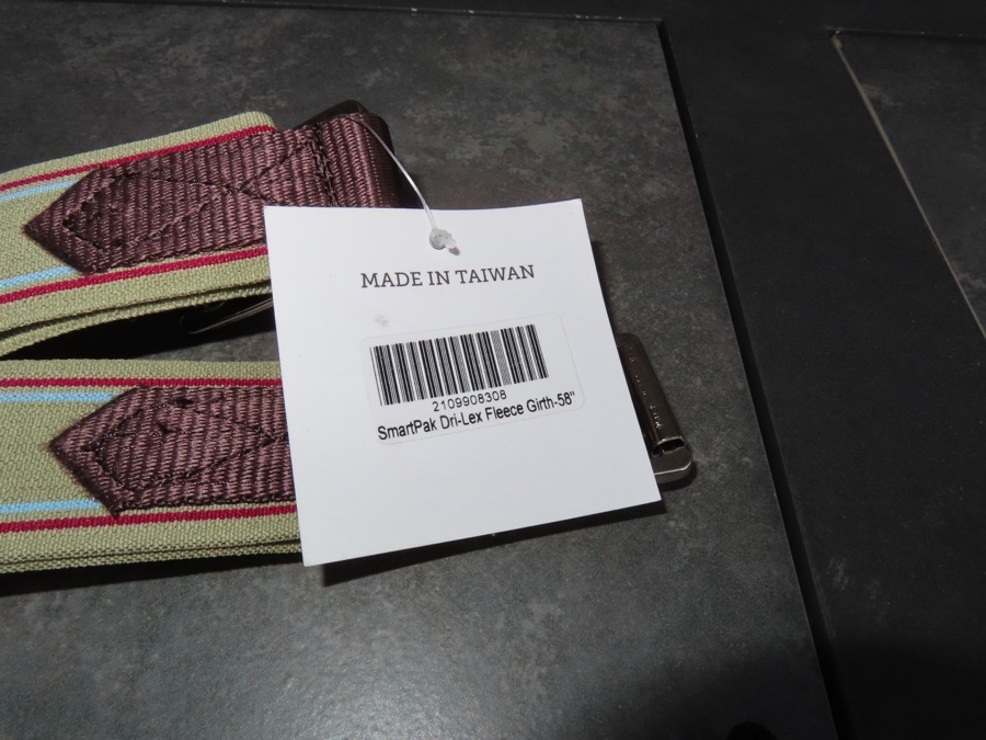 Fleece Girth Smartpack Size 58”