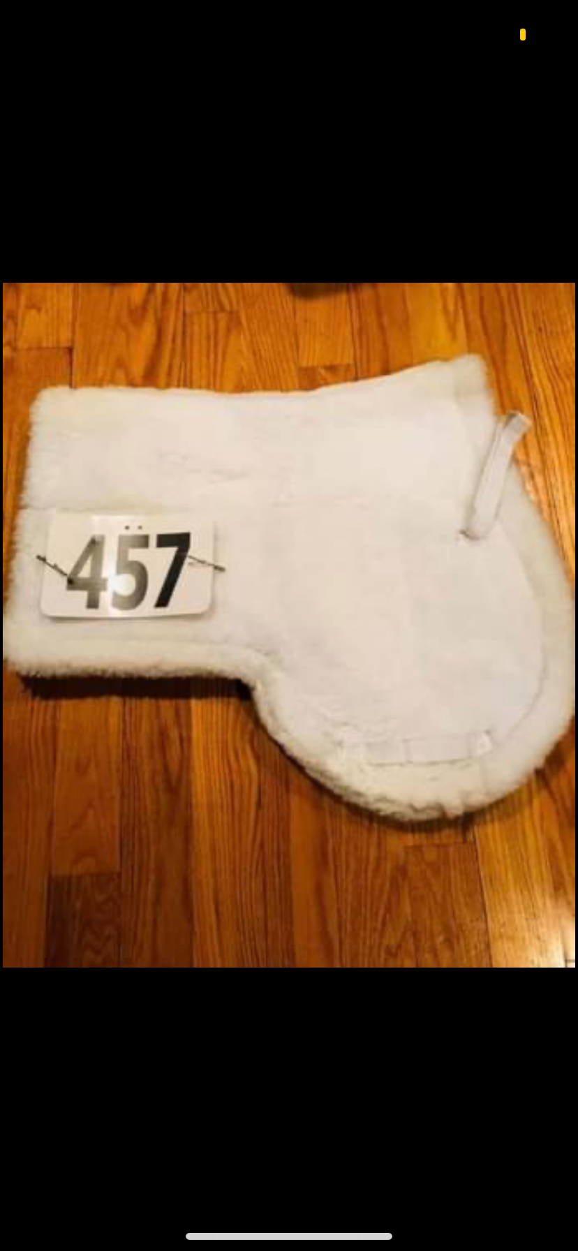 Dura-Tech® E-Z View® Wither Relief Pin-On Style Hunter Saddle Pad