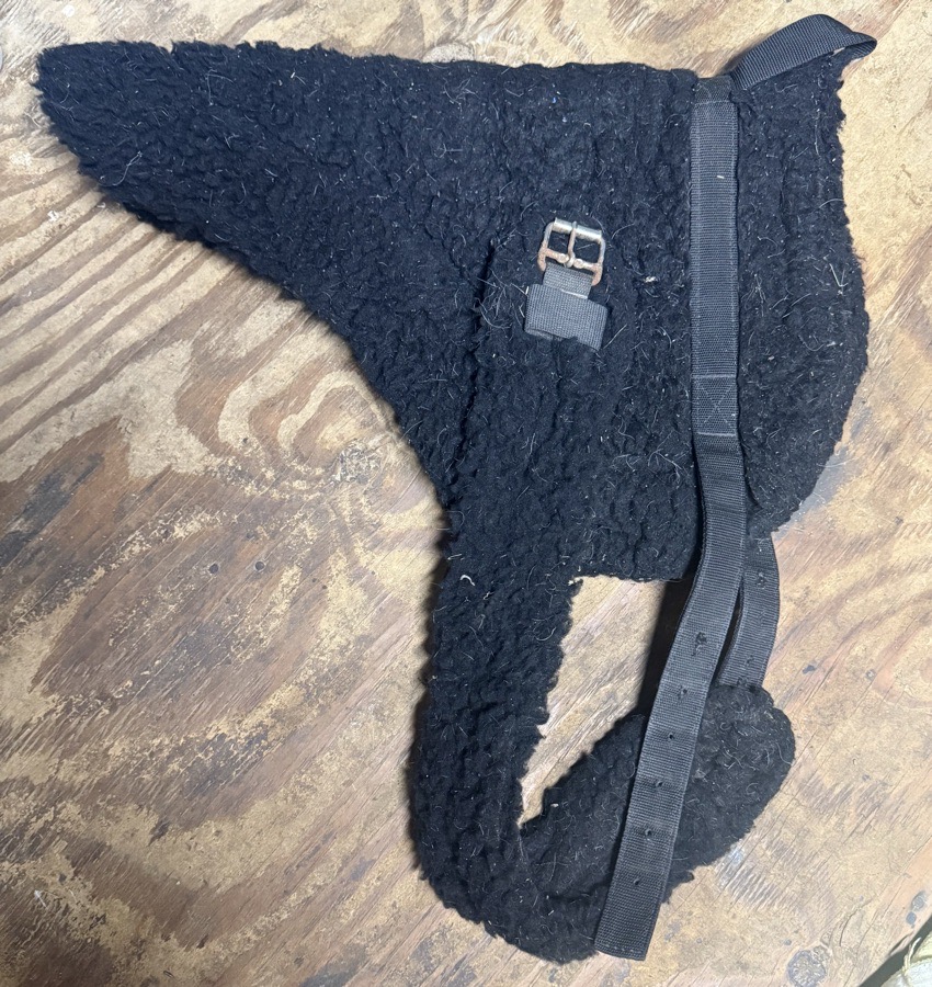 fleece bareback pad
