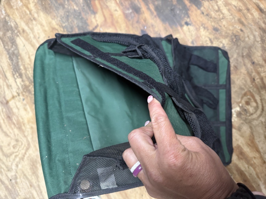 Stall door organizer 