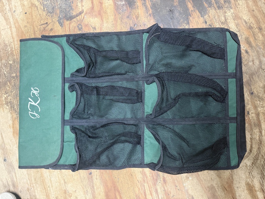 Stall door organizer 