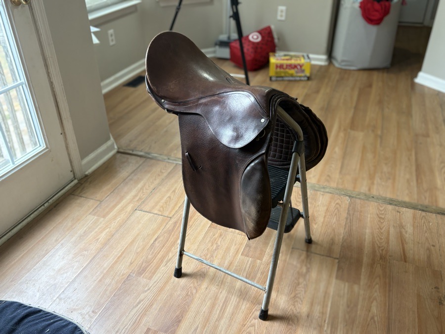 English saddle 