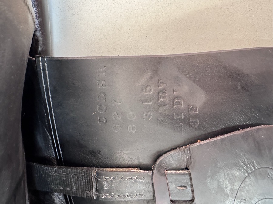 18” Tad Coffin CCDSR Smart Ride Dressage Saddle