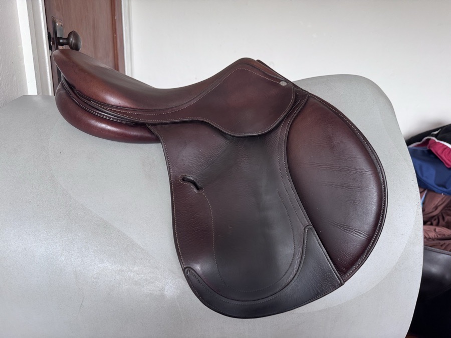 17” 2017 Antares Evolution Saddle - 2N - Full Buffalo