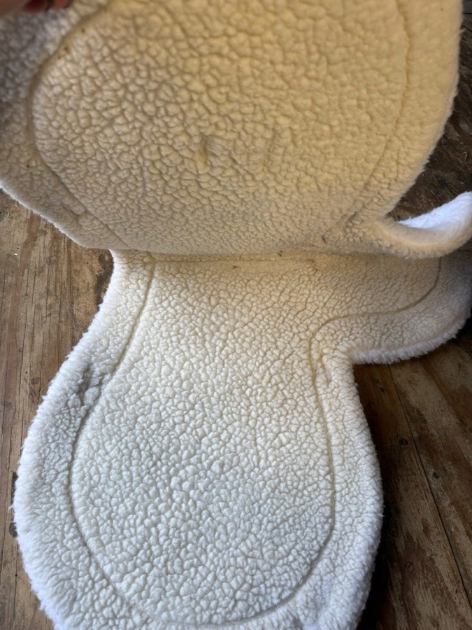 Toklat Wool Satin white fitted pad