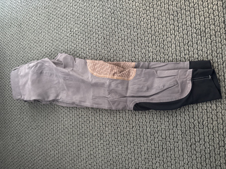 Size 26 Dover Grey and Tan breeches