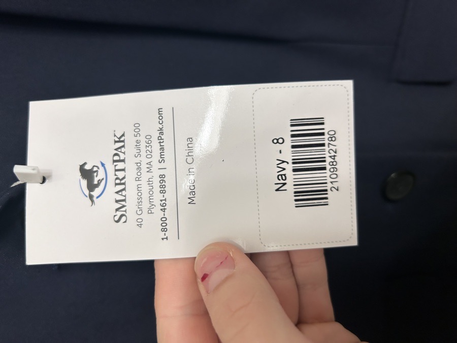 Smartpak Piper Show Coat