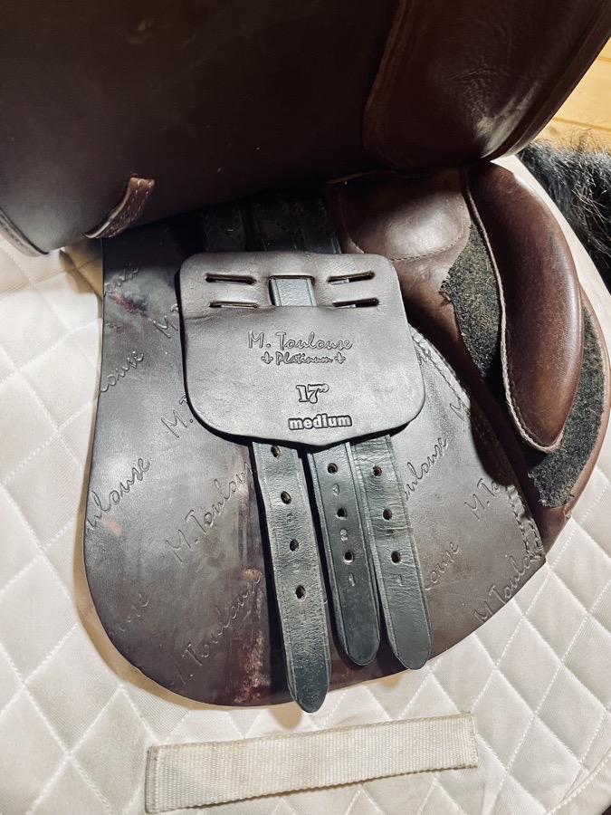 17 inch M. Toulouse all purpose saddle