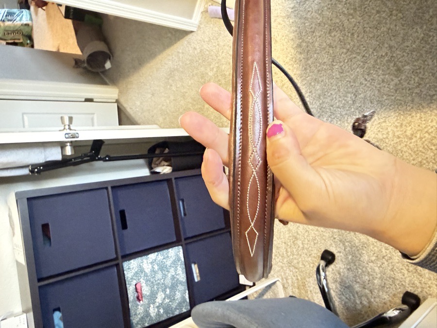 UNKNOWN BRAND Oversized Monocrown Noseband
