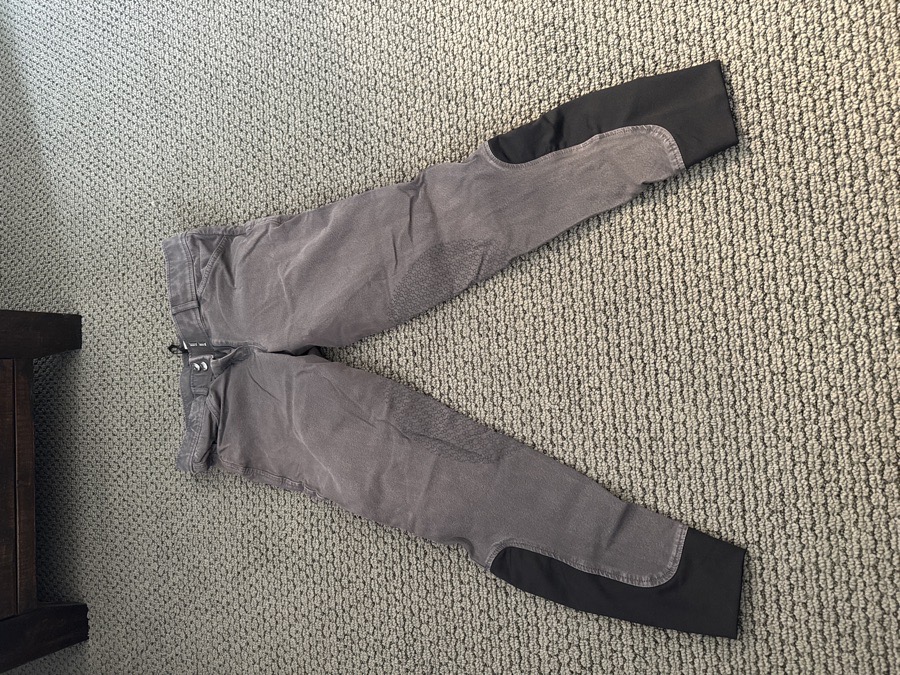 Size 26 grey Dover Saddlery Breeches