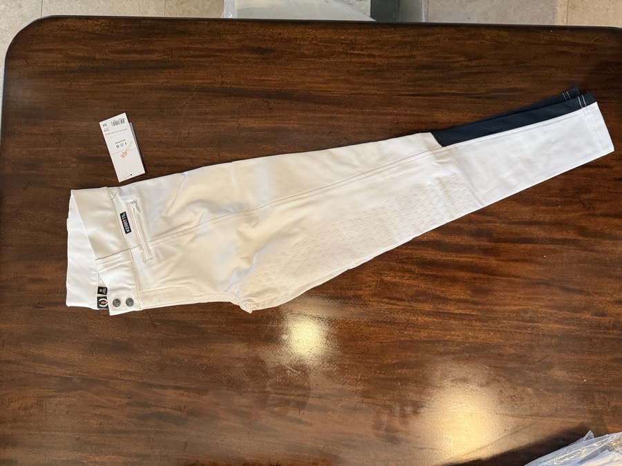 Kerrits Ice Fil Full Seat Breech M White