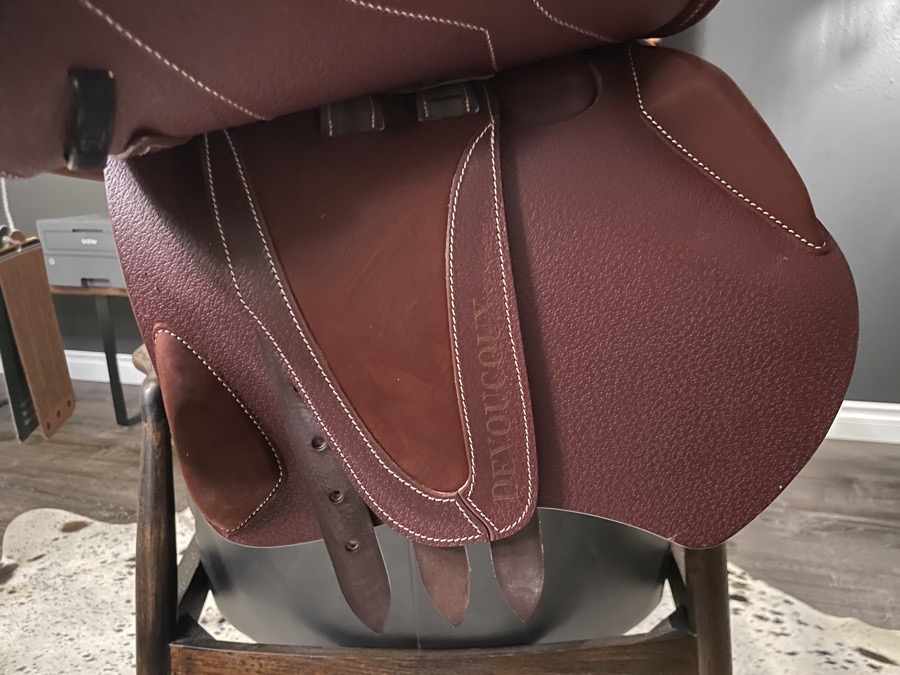 BRAND NEW Devoucoux Biarritz LAB Saddle 17.5” Full Buffalo
