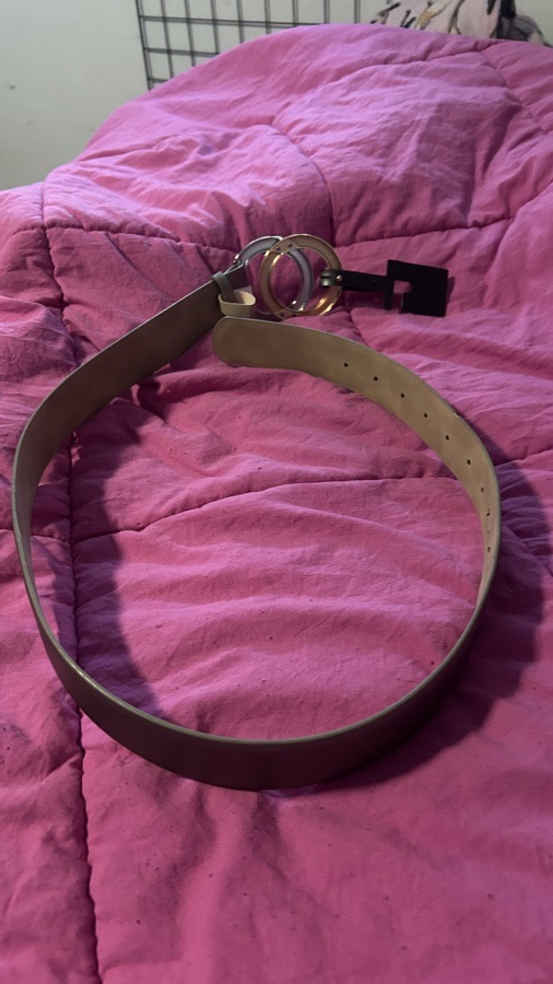 ( brand new )  Small I.N.C Silver belt