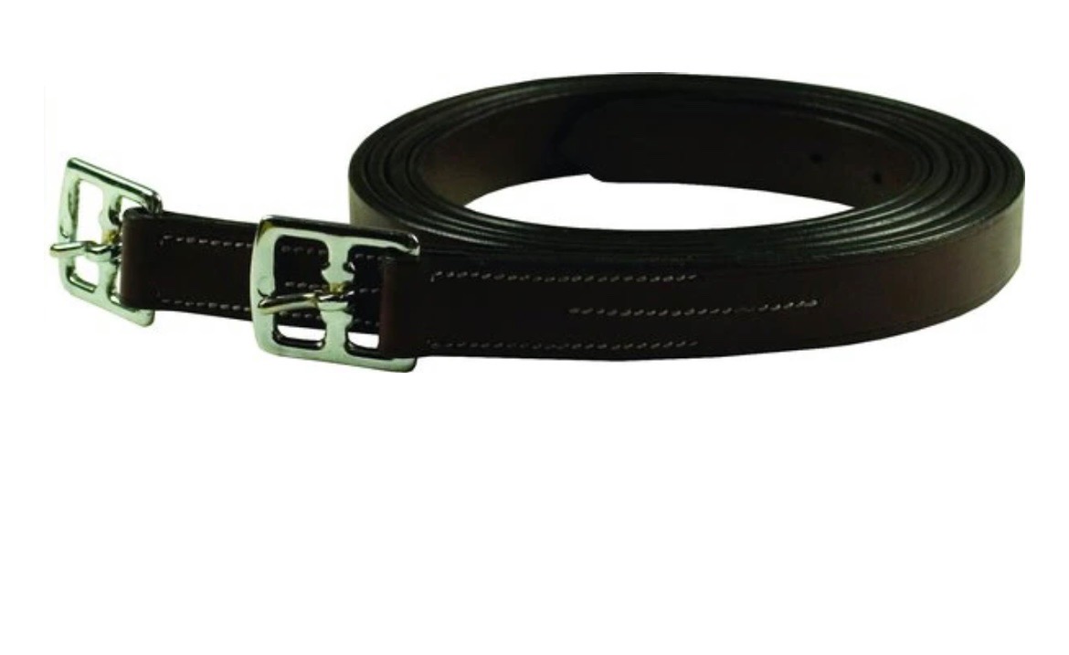 NEW Gatsby stirrup leathers black size 54 (standard) tack rider horse