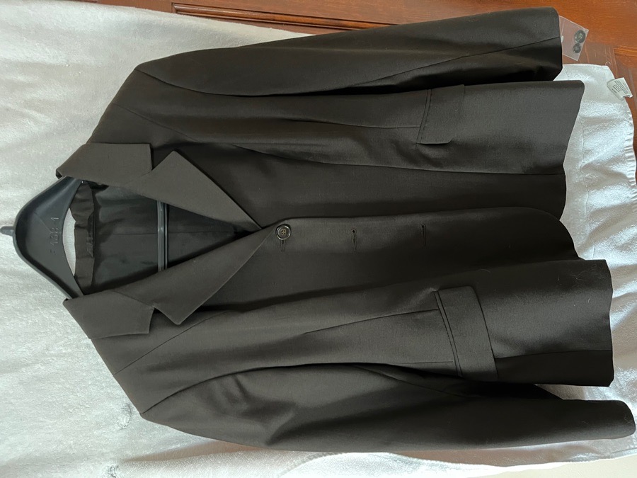 NWT VINTAGE Espresso Brown show coat 8R