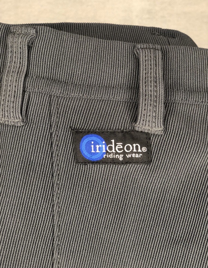 Irideon grey youth breeches