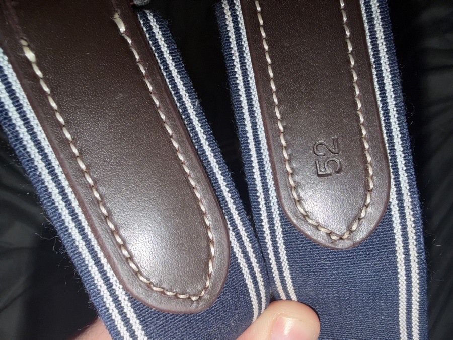 DOVER SADDLERY 52in leather girth