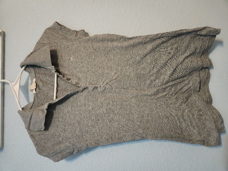 Active Basic- Red and Grey Polos- LG