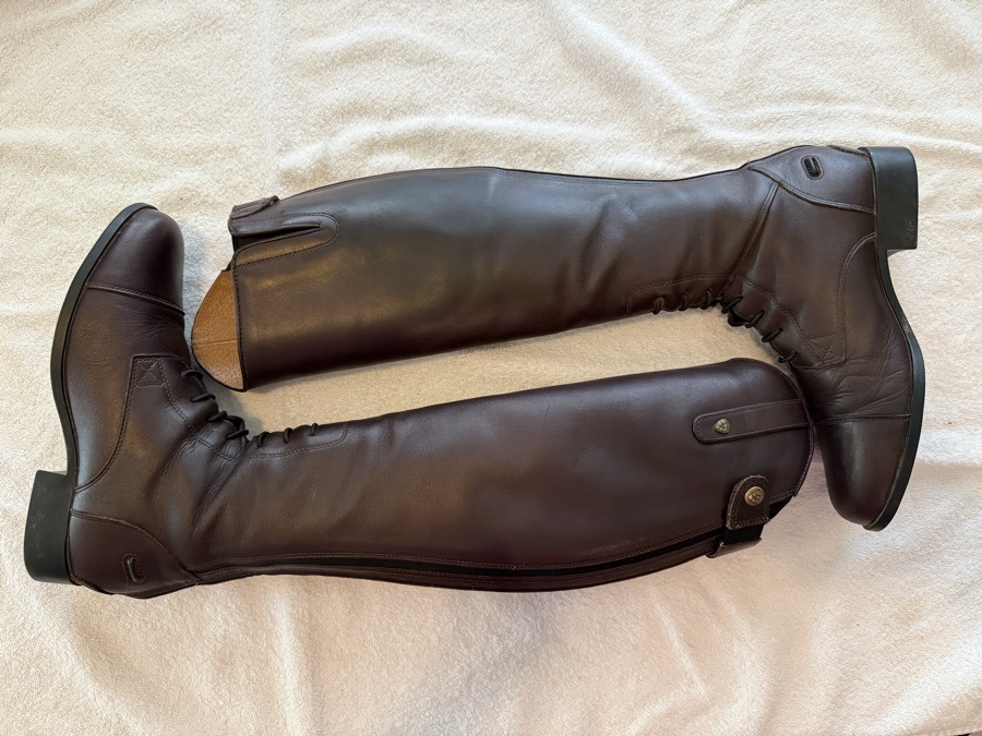ARIAT Brown Contour II Boots Size 9 Slim Medium Height