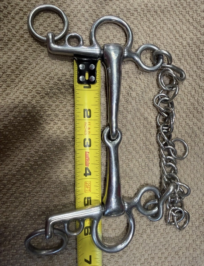 4 3/4” pelham bit