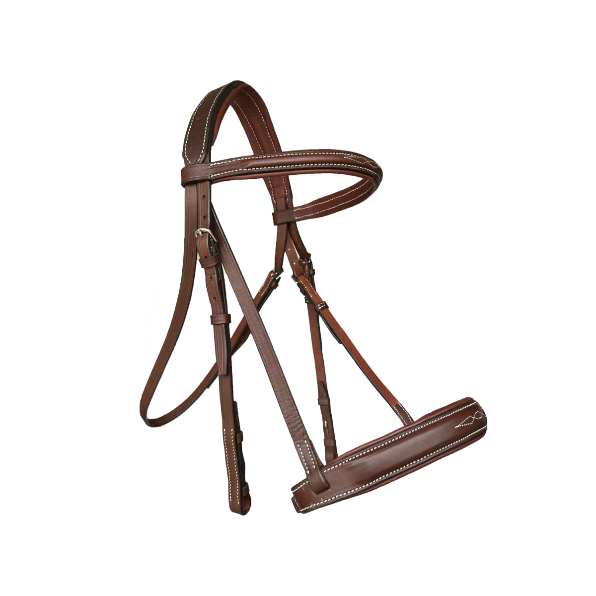 HOPLA Sellerie Hunter Bridle With Fancy Stitching 