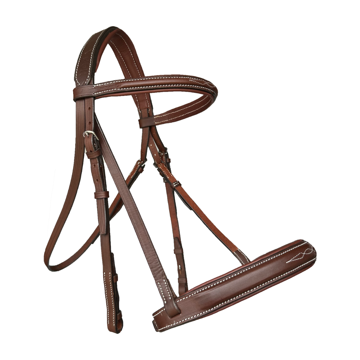 HOPLA Sellerie Hunter Bridle With Fancy Stitching