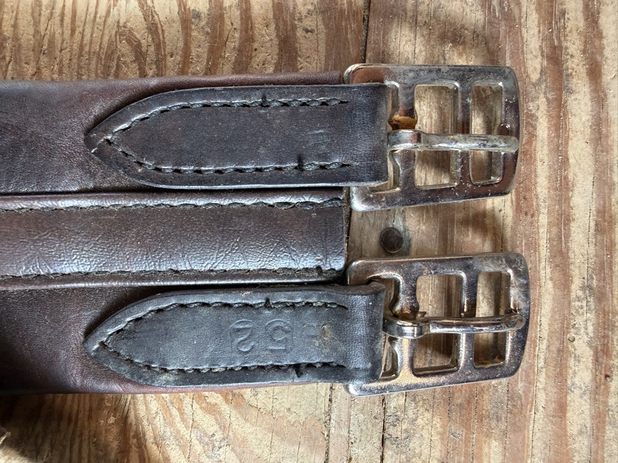 52” leather girth