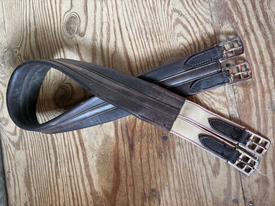 52” leather girth