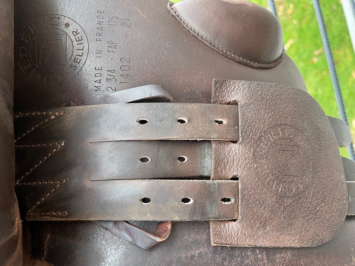 Luc Childeric 17.5 demo saddle 2021 - wide tree