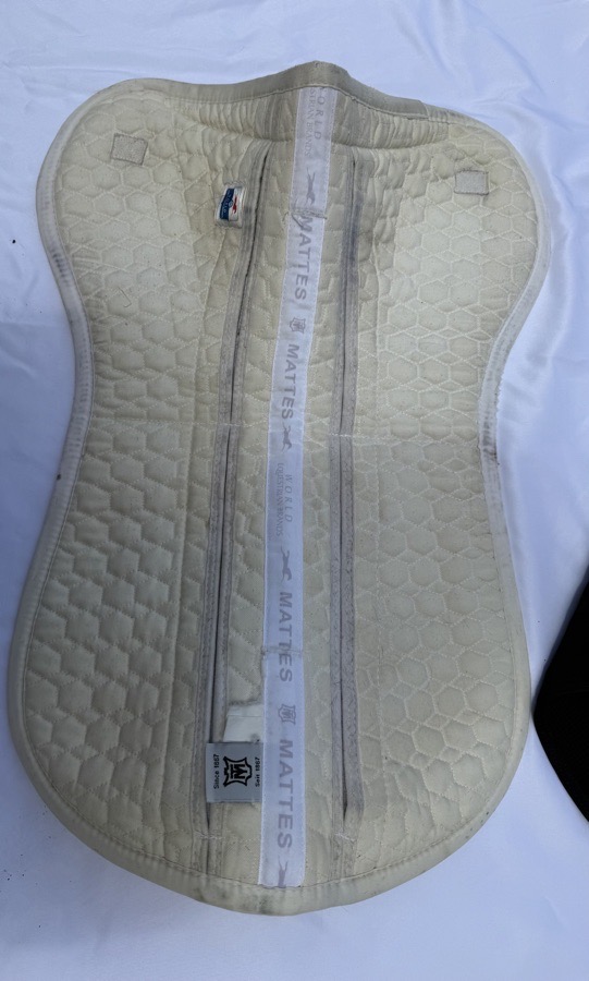 Mattes correctable half pad with pockets for shims 