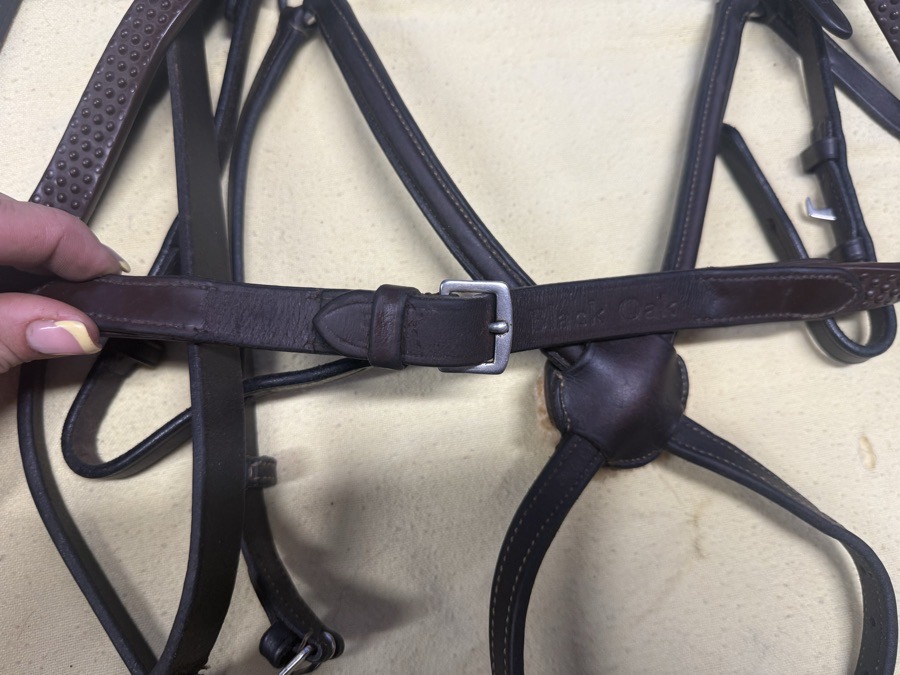 BOBBY'S ENGLISH TACK figure 8 bridle