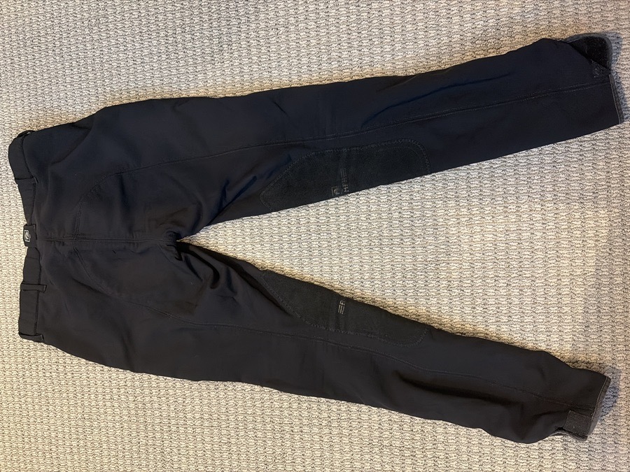 ROMFH Black Winter Riding Pants - Size 30 Breeches