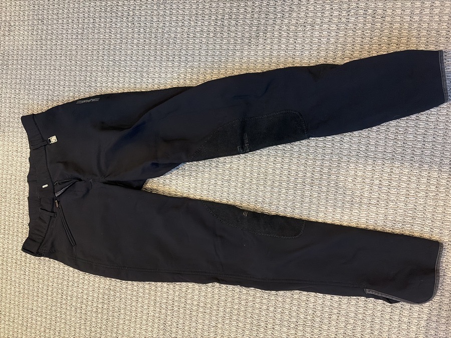 ROMFH Black Winter Riding Pants - Size 30 Breeches