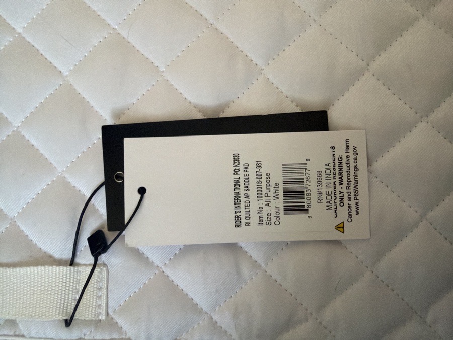 NWT Riders International Pad