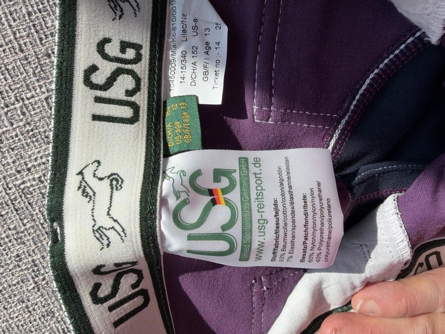 USG Riding Pants - Breeches
