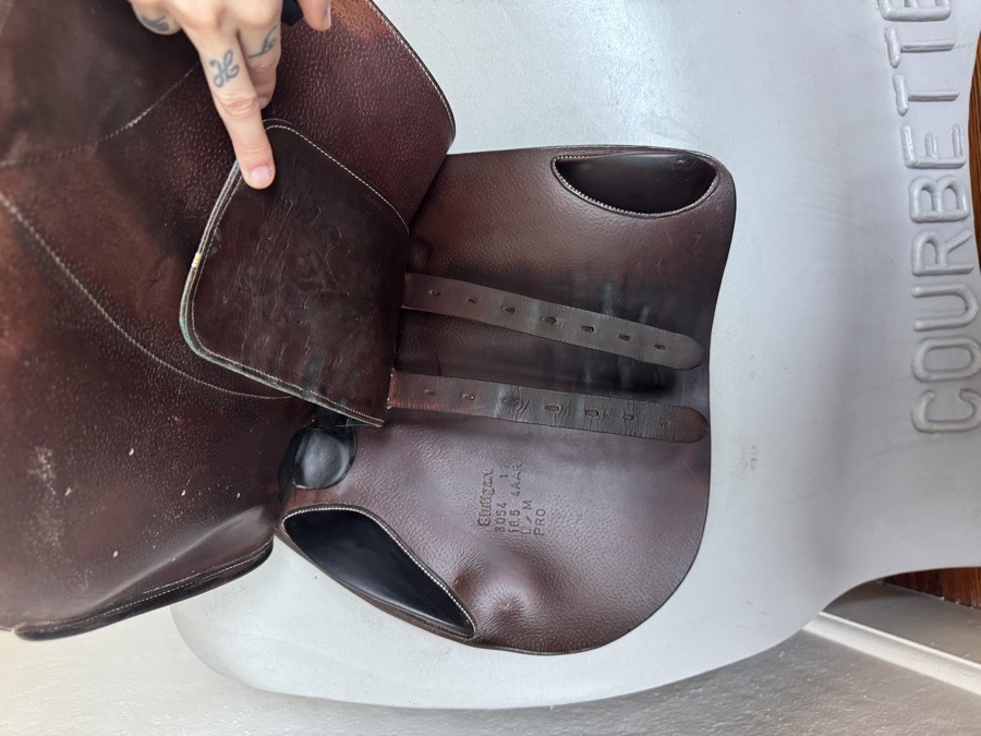 18.5” Voltaire Stuttgart PRO Saddle - 2017 - 4AAR - full Buffalo