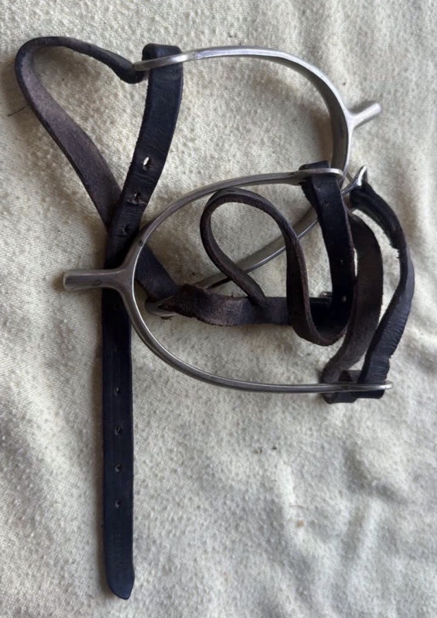 3/4” spurs and straps
