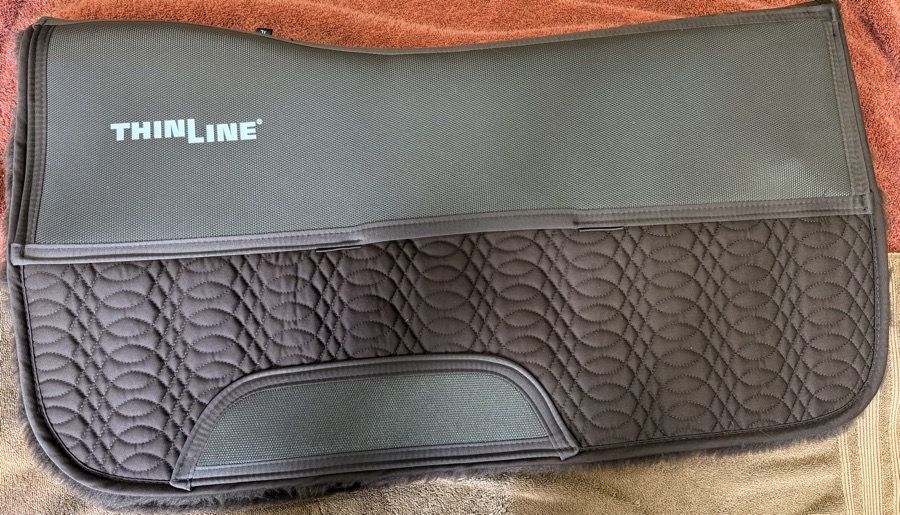 Thinline Woven Merino Wool Western Saddle Pad 