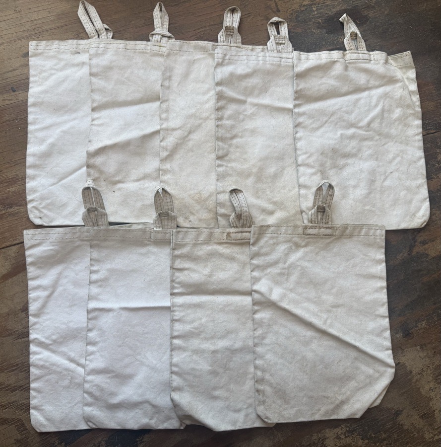 canvas feed bags