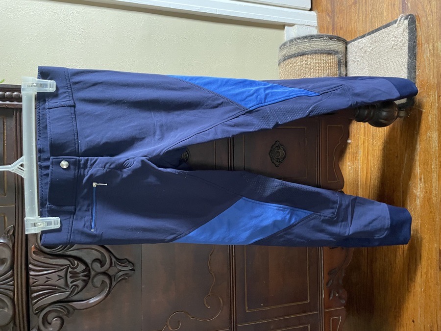 Navy riding sport breeches