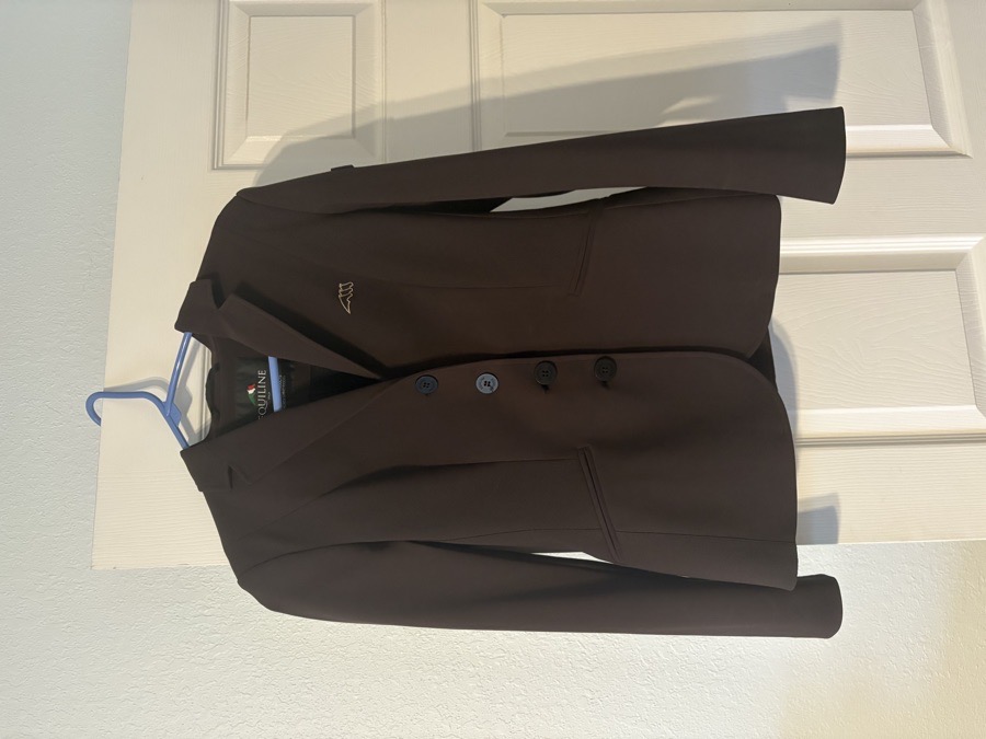 Equiline Brown Elizek B Move Show Coat