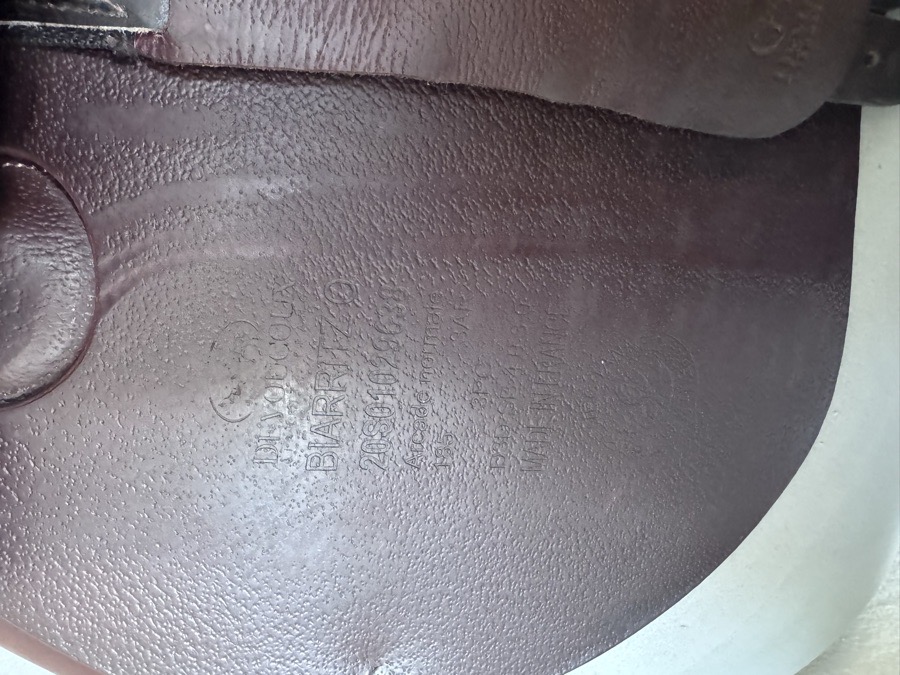 18.5” 2020 Devoucoux Biarritz O Saddle - 3AR - Grained Buffalo