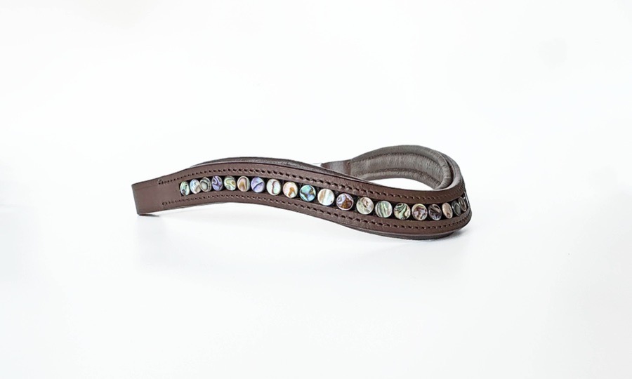 Abalone Shell Browband