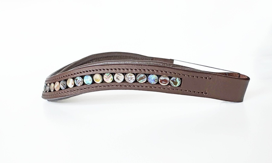 Abalone Shell Browband