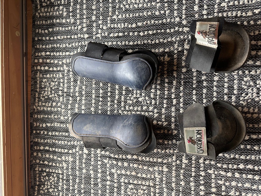 Full eskadron open front boot set 