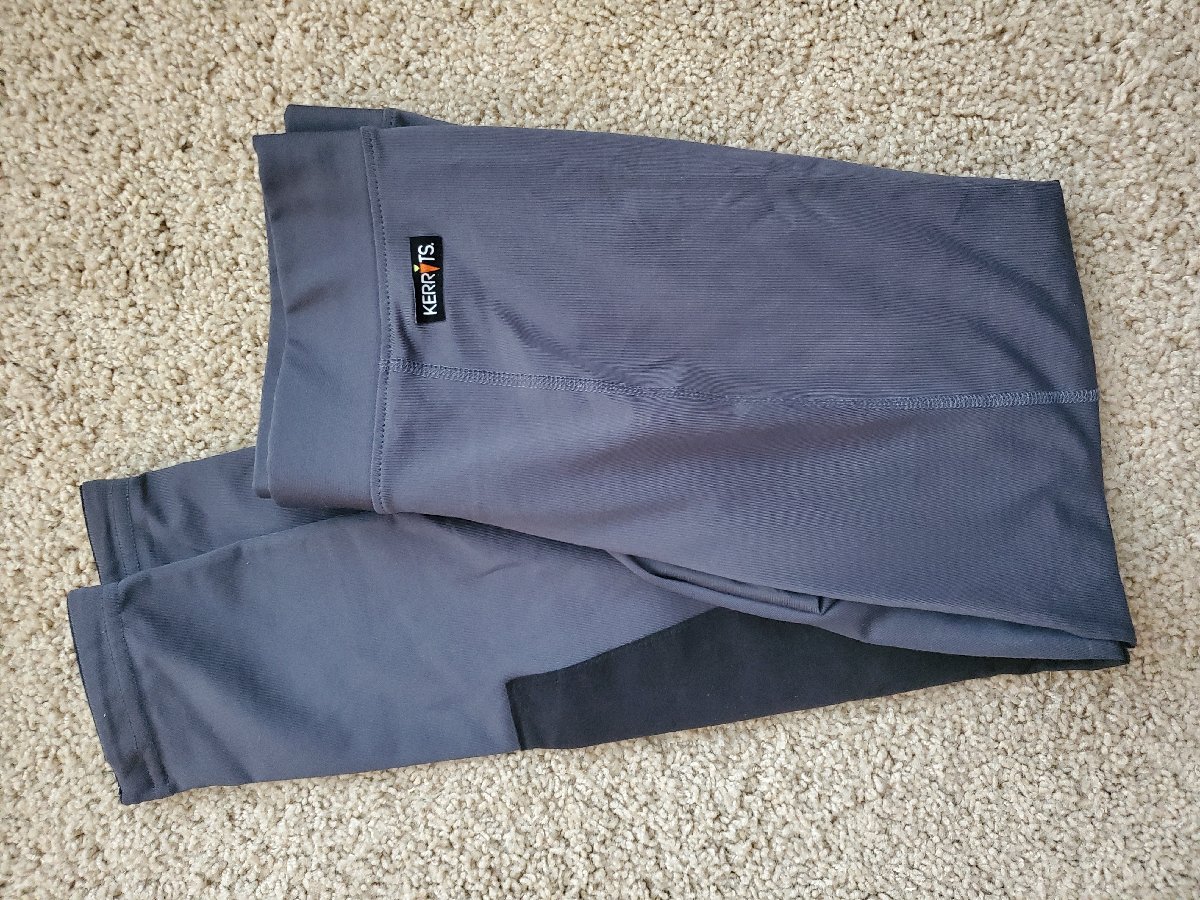 Kerrits Flow Rise Charcoal Riding Tights - L