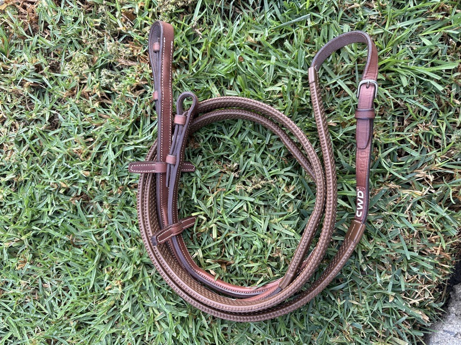 CWD rubber reins size Horse 