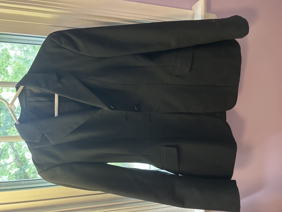 rj classics show coat missing button