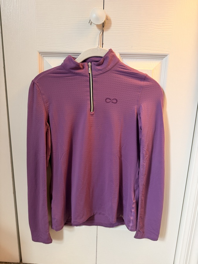 Stride kids L purple long sleeve