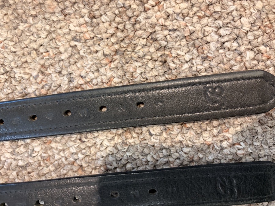 BATES stirrup leathers